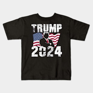 Trump 2024 Keep America Great Again Kids T-Shirt